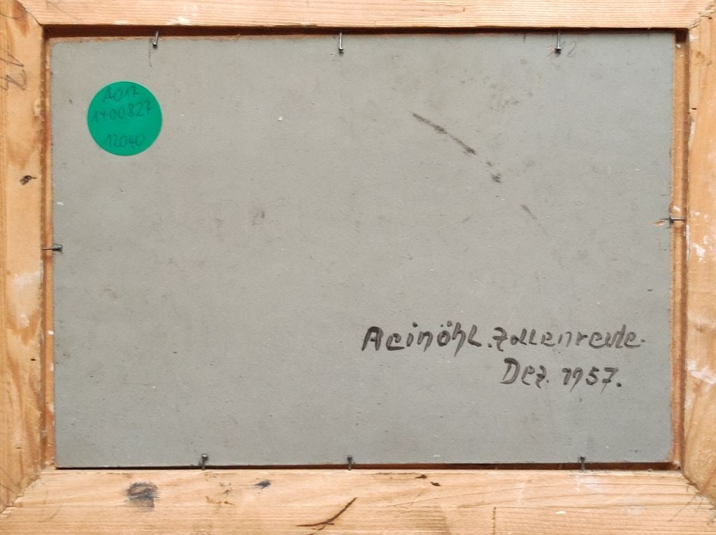 Ölgemälde Winterlandschaft - 4