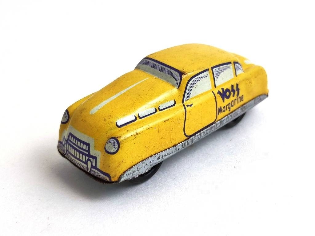 Antikes Voss Margarine Auto: Antikes Blech Auto Voss Margarine, Sammlerstück Interne Nr. A0160400015