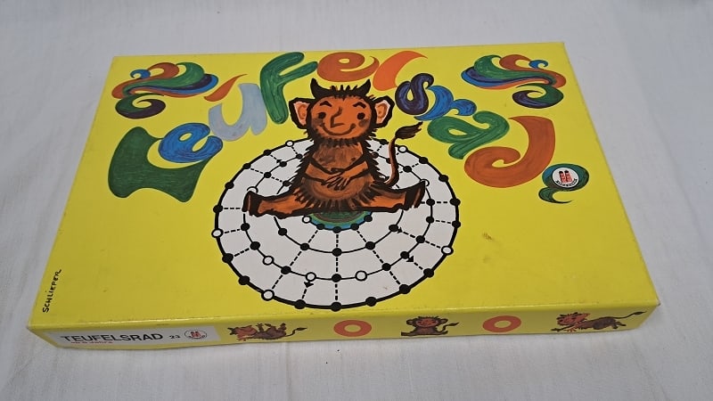 Altes Brettspiel Teufelsrad: Brettspiel Teufelsrad ab 6 Jahre Spiele Schmidt incl. orig. Spieleanleitung Interne Nr. A0171400180