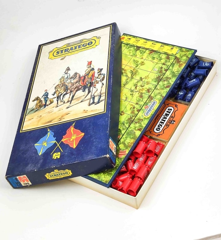 Vintage Spiel Stratego: Vintage Spiel "Stratego" 1959 Nr.495 Jumbo, incl. Gebrauchsanweisung, nicht auf Funktion o. Vollständigkeit geprüft Interne Nr. A0171400187