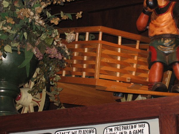 Miniature Wooden Ox Cart
