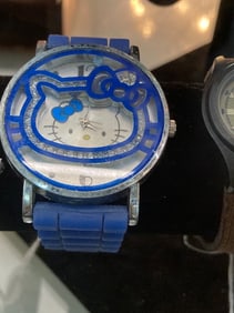 Blue Hello Kitty Watch