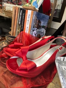 St. John Peep Toe Heels