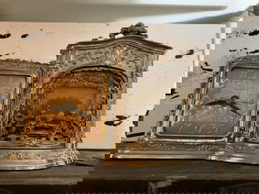 United Clock Corp. Fireplace Mantel Clock