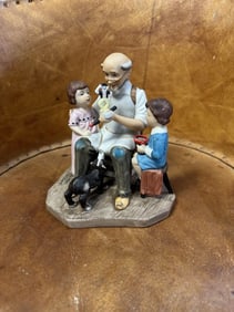 Norman Rockwell Statue
