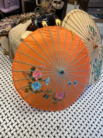 Orange Parasol Umbrella