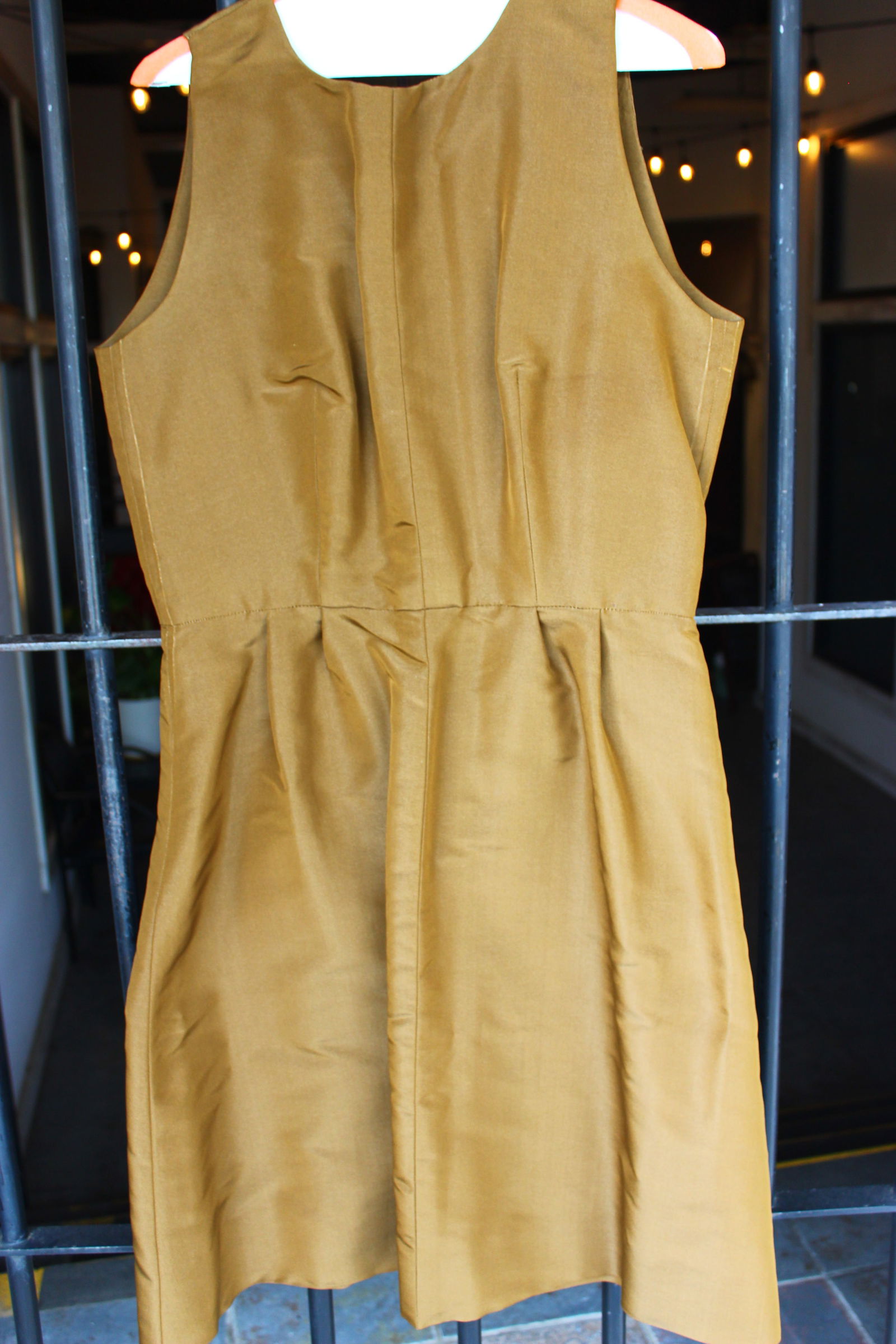 VINTAGE Givenchy Taffeta Mini Dress SIZE 42 (1 of 4)