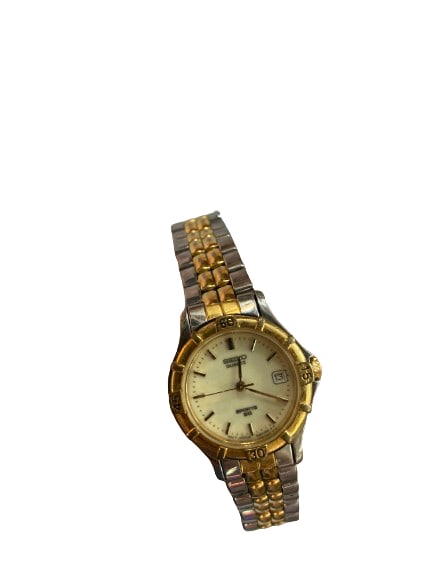 Vintage Seiko Stainless Steel Quartz Face Watch (1 of 1)