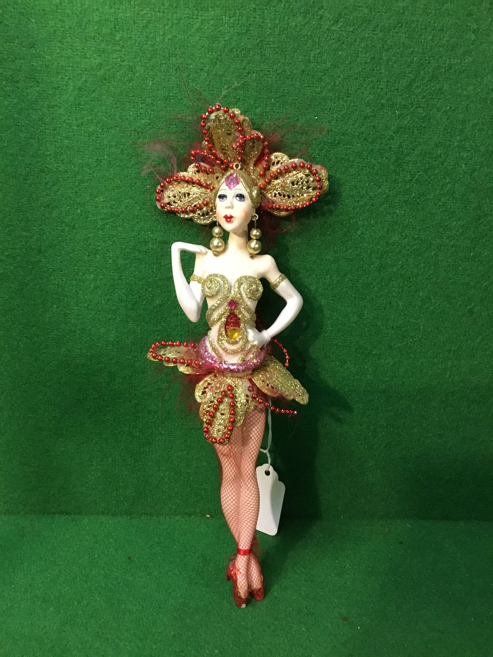 Kurt Adler Van Craig Vantastiks Burlesque Ornament (1 of 2)