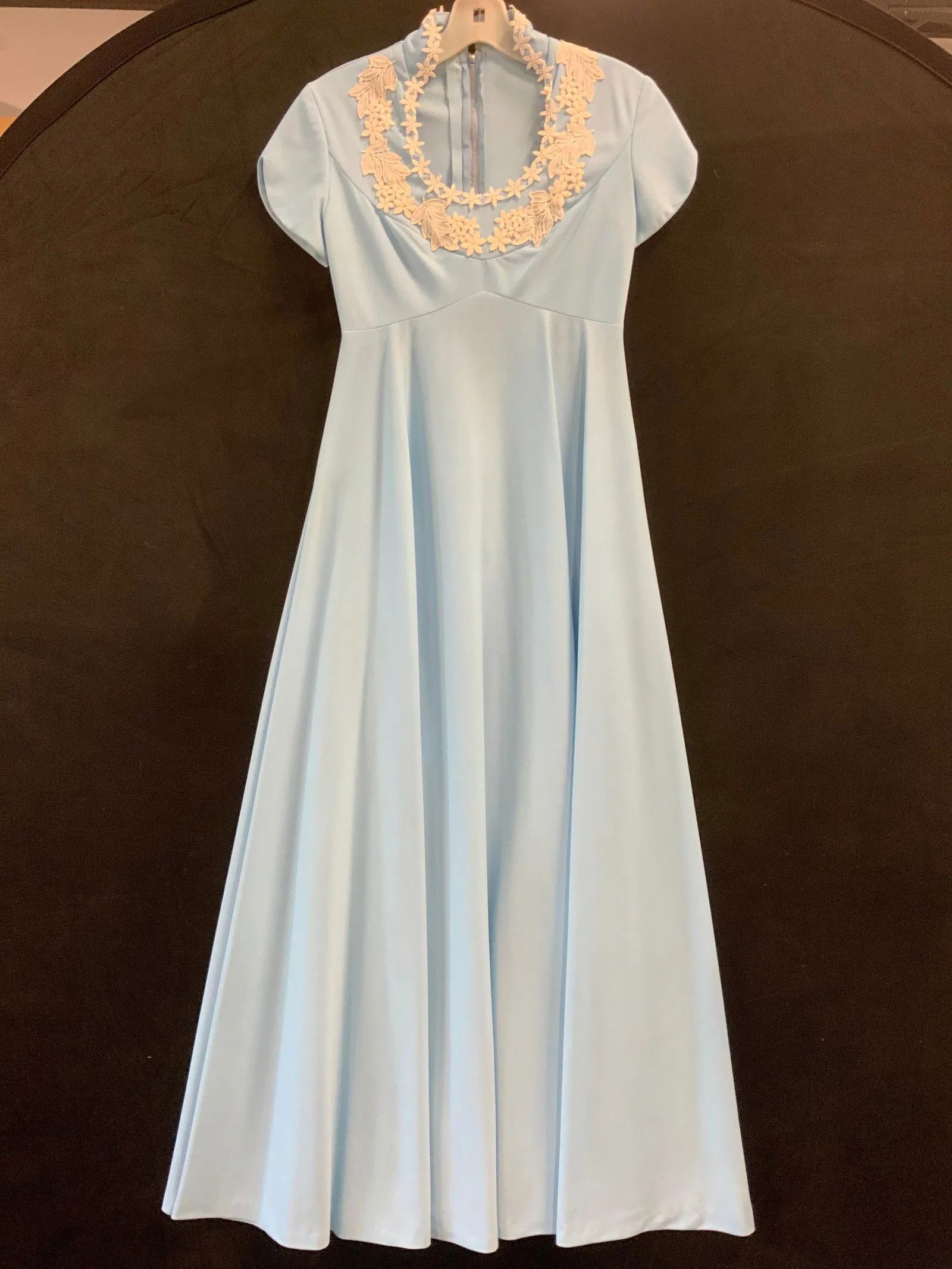 Mid Century Handmade Applique Cocktail Dress (1 of 7)