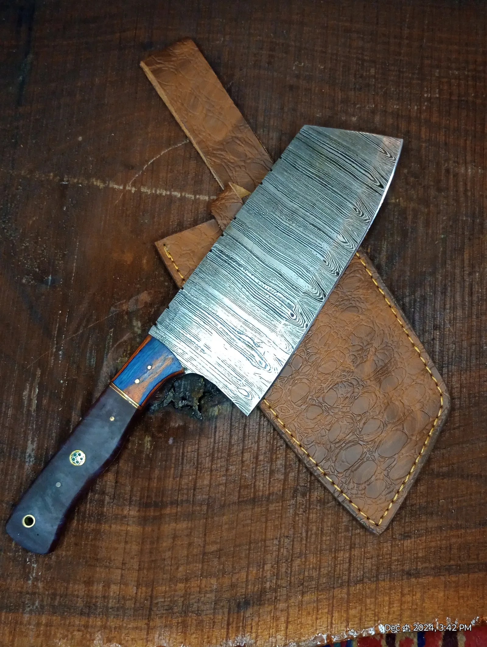 Handmade Damascus Steel Hunting & Survival Knives: Explore the exquisite craftsmanship of our handmade Damascus steel hunting and survival knives. Each knife is forged from high-quality Damascus steel, renowned for its strength, durability, and unique