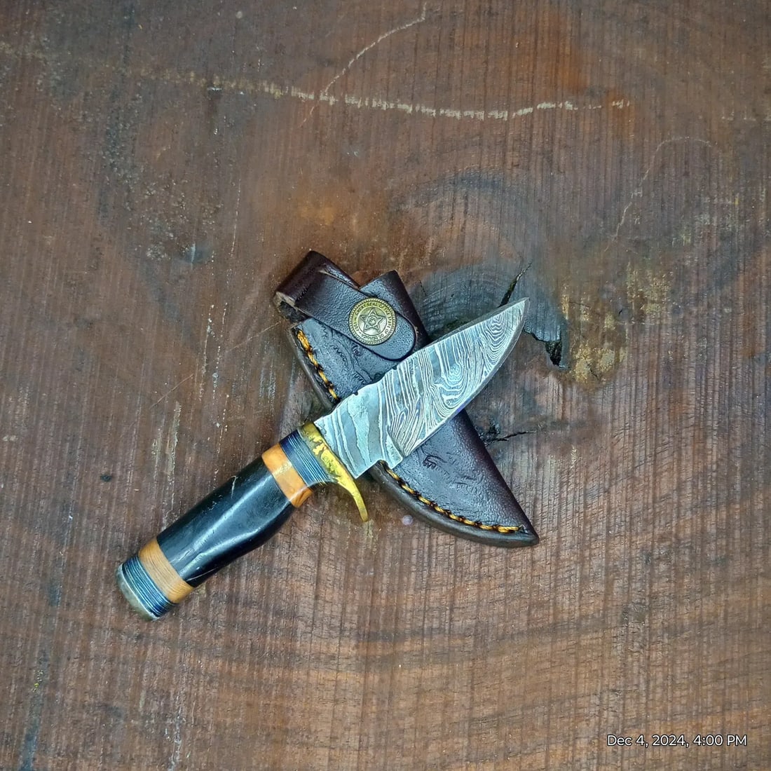 Handmade Damascus Steel Hunting & Survival Knives: Explore the exquisite craftsmanship of our handmade Damascus steel hunting and survival knives. Each knife is forged from high-quality Damascus steel, renowned for its strength, durability, and unique