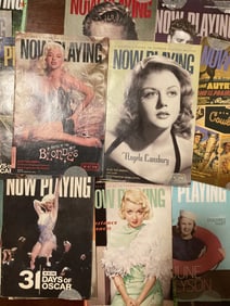 Huge Lot of TCM Now Playing TV Guides