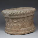 Roman capital with egg and dart pattern