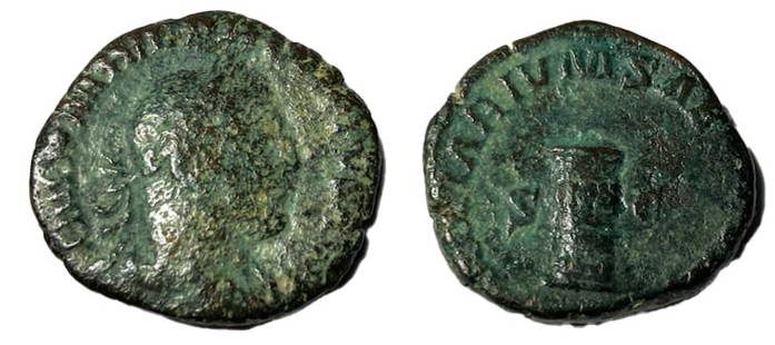 Roman, Sestertius, Philip I, 244 - 249 A.D: RULER: Philip I DATE: 244 - 249 A.D DENOMINATION: Sestertius MATERIAL: Bronze SIZE & WEIGHT: 27 mm, 14,06 gr OBVERSE: IMP IVL PHILIPPVS AVG laureate, draped and cuirassed bust right REVERSE: MILIARVM