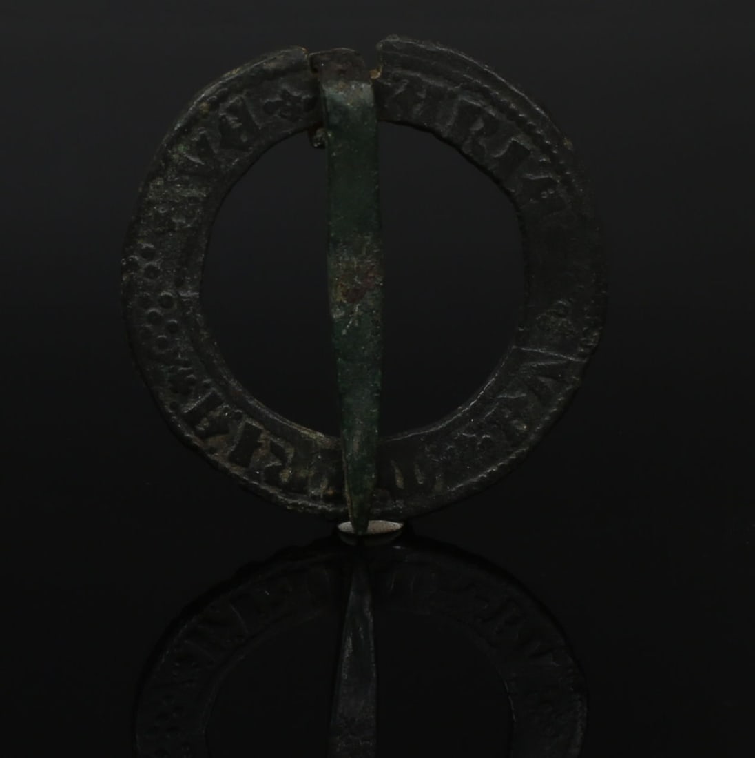 Medieval 'AVE MARIA' fibula (1 of 5)