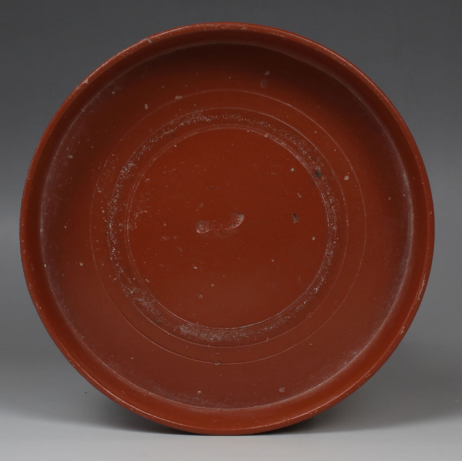 Roman plate with maker's mark and decoration (1 of 7)