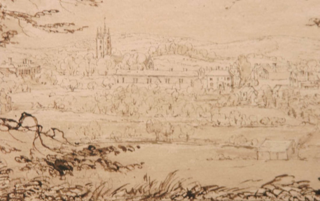 antique sanguine illustration drawing (1 of 9)