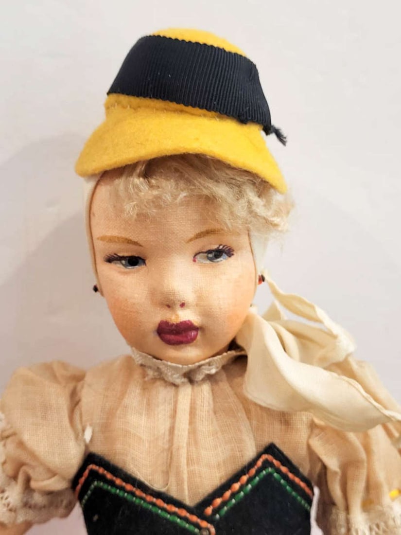 vintage or antique topsy turvy doll (1 of 7)