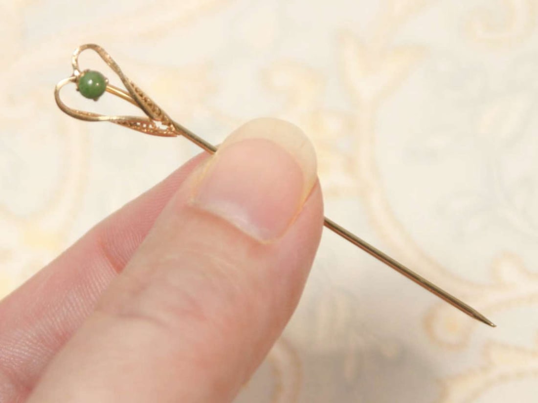 vintage estate jewelry: stick pin (1 of 6)