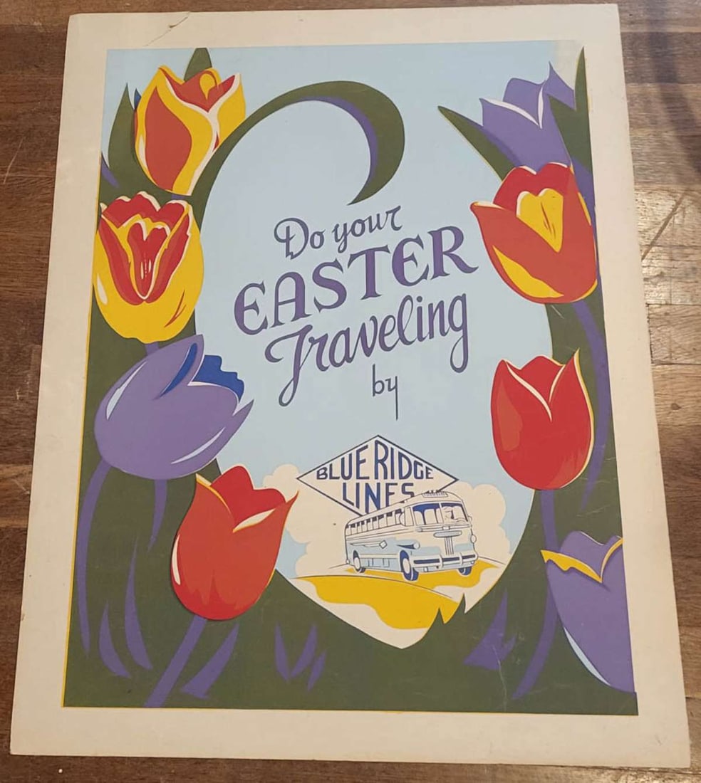 vintage Easter ad for Blue Ridge Lines (1 of 7)