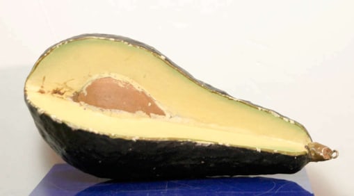 antique coin bank shaped like fruit