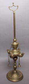 vintage brass table lamp