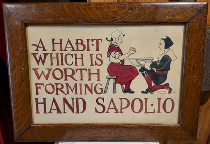 original antique painting by Helene Nyce