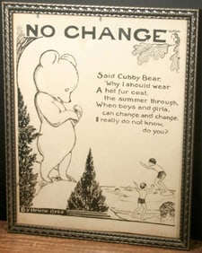 original antique painting by Helene Nyce