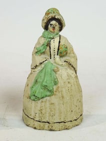 vintage Hubley lady doorstop