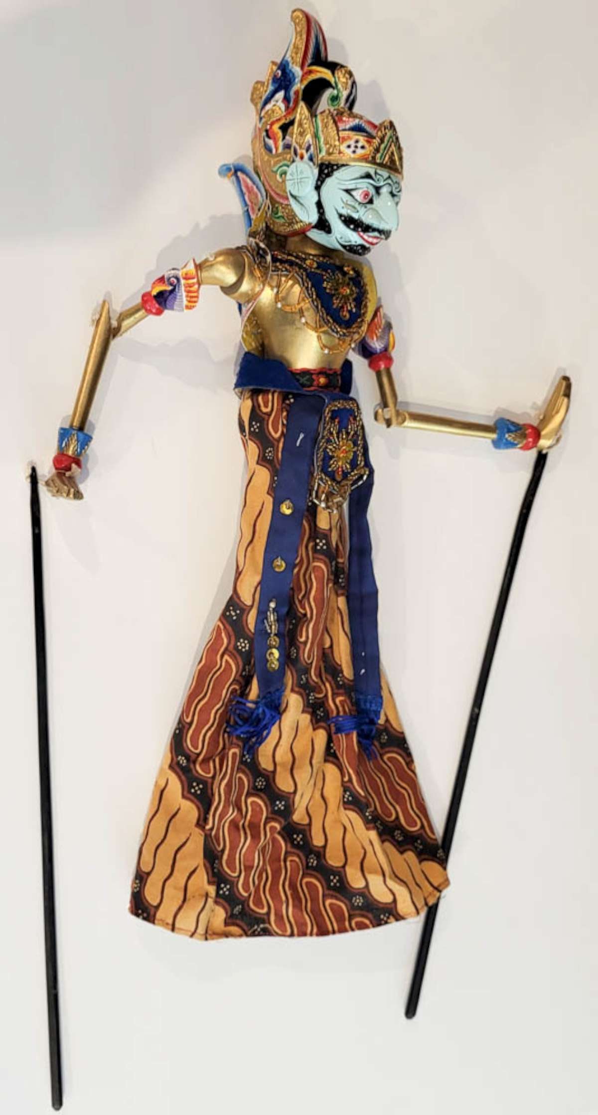 vintage Wayang Golek Indonesian puppet doll (1 of 9)