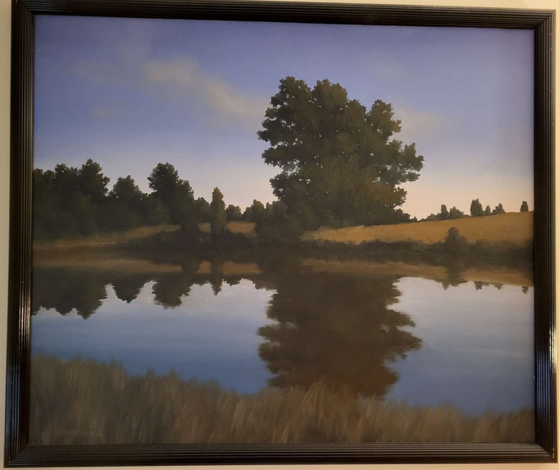 Modern Impressionist original artwork painting (1 of 8)