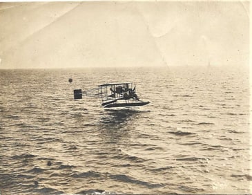 1912 antique American aviation photograph