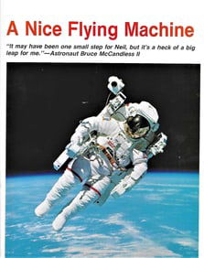 space travel 1984 spacesuit EVA unit NASA