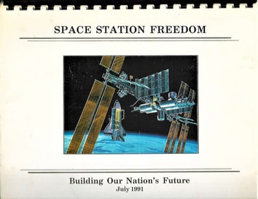 space station Freedom proposal book 1991 rare