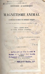 1841 occult book on hypnotism Mesmerism