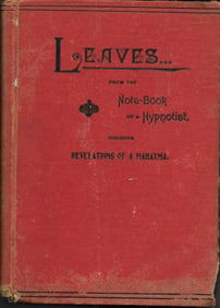 1897 hypnosis occult hypnotism book