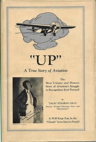autographed rare antique aviation book