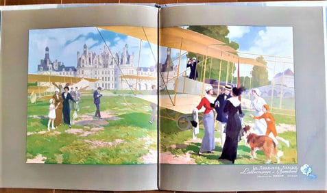 1914 stunning aviation ephemera Farman catalog