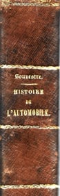 1907 history of the automobile book superb and rare