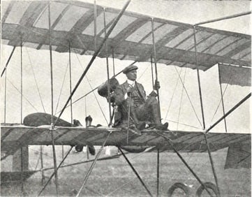 ca.1910 aviation proof photograph rare