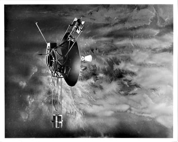 space 1972 photo of Pioneer 10 spacecraft Jupiter