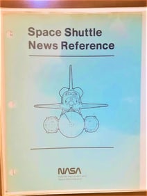 space Shuttle 1981 Columbia News Reference book NASA
