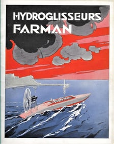 Farman Hydroglisseurs catalog very rare ephemera