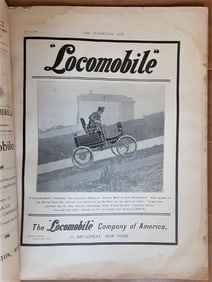 1901 automobilia Horseless Age magazine
