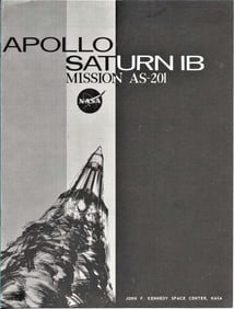 space 1966 Saturn moon rocket first complete launch