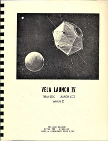 space 1960s Titan III C rocket launch of Vela satellite
