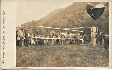 1911 aviation Vin Fiz Cal Rodgers rppc very rare