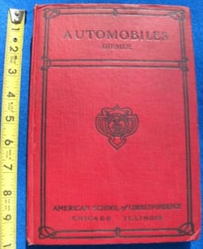 1909 antique automobile book richly illustrated