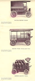 1903 automobilia New York truck folder rare